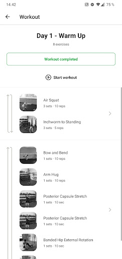 Online Coach Screen 2