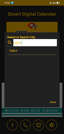 Android application GlobalCal Smart Remote Control screenshort