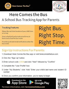 Here Comes The Bus app