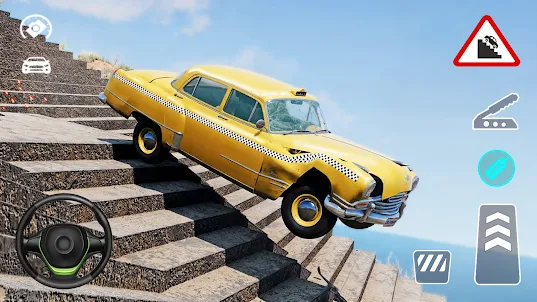 Car Crash Driving Test Game 3D