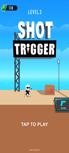 Android application Shot Trigger Game screenshort