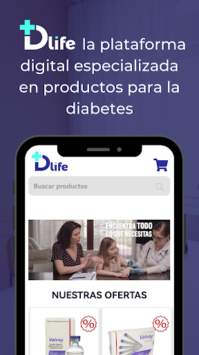Android application D Life screenshort