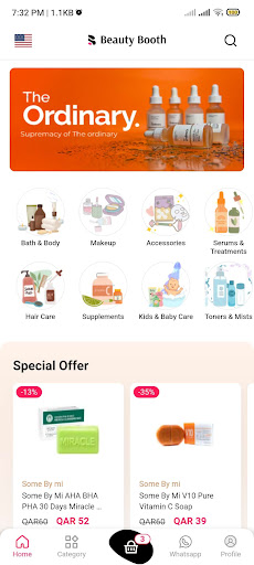 Android application Beauty Booth QA screenshort