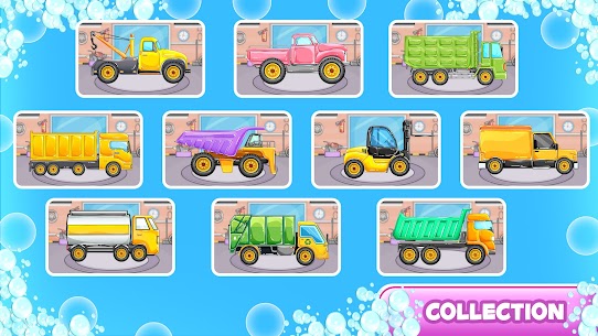 ألعاب غسيل الشاحنات للأطفال – لعبة غسيل السيارات 6