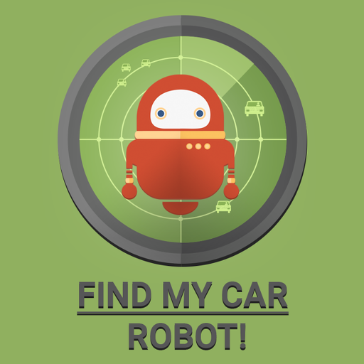 Find My Car Robot  Icon
