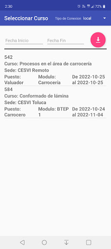 Capacitación CESVI-N Screen 3