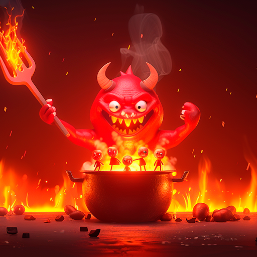 Idle Evil Clicker: Hell Tap  Icon