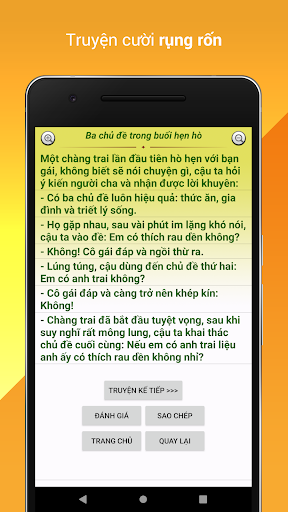 Android application Truyện Cười Vô Đối screenshort