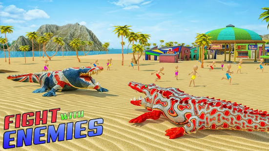 Angry Crocodile Attack Game
