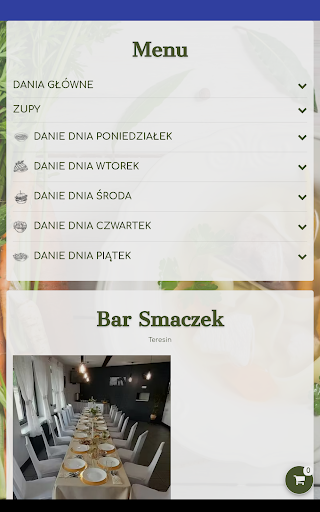 Bar Smaczek Screen 3