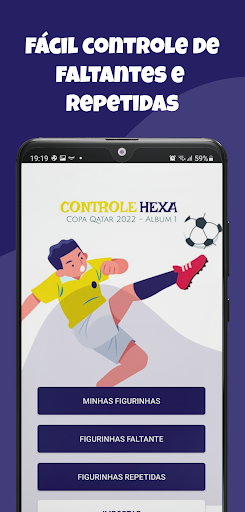 Controle Hexa - Figurinhas Screen 3