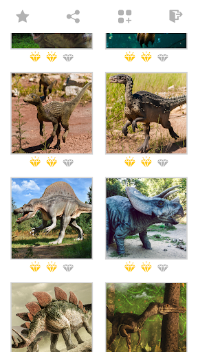 Jigsaw Dinosaur Mosaic Puzzles Screen 2