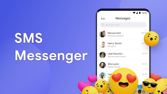 Messenger SMS: Messages Home 7