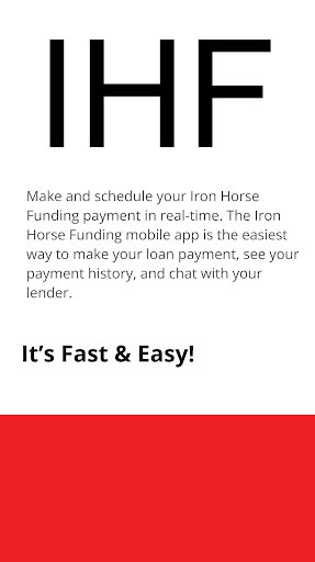 Android application IHF Servicing screenshort