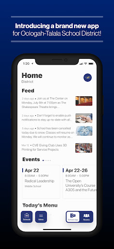 Android application Oologah-Talala Public Schools screenshort