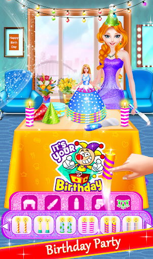 Android application Princess Birthday Cake Party S screenshort