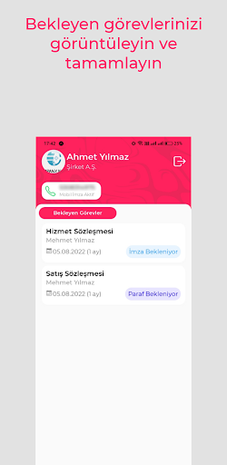 imza.io Screen 3