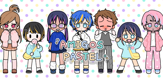 Amigos Pastel : Jogo de Vestir