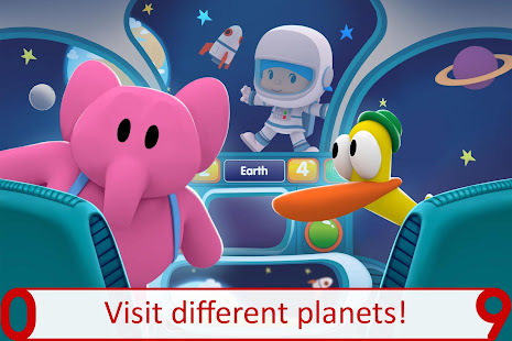 Pocoyo 1, 2, 3 Space Adventure: Discover the Stars 1.1.1 APK screenshots 3