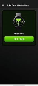 Nike fans watch face