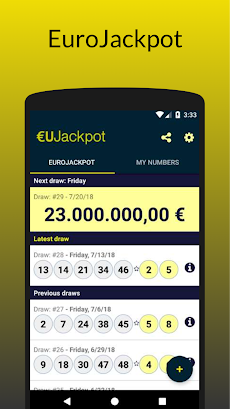 EuroJackpot Results, euJackpotのおすすめ画像1