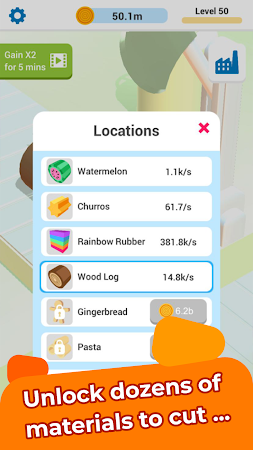 Game screenshot Idle Slice and Dice apk download