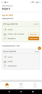 Bookmychef app