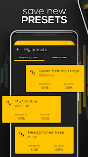 Frequency Sound Generator Bildschirmfoto