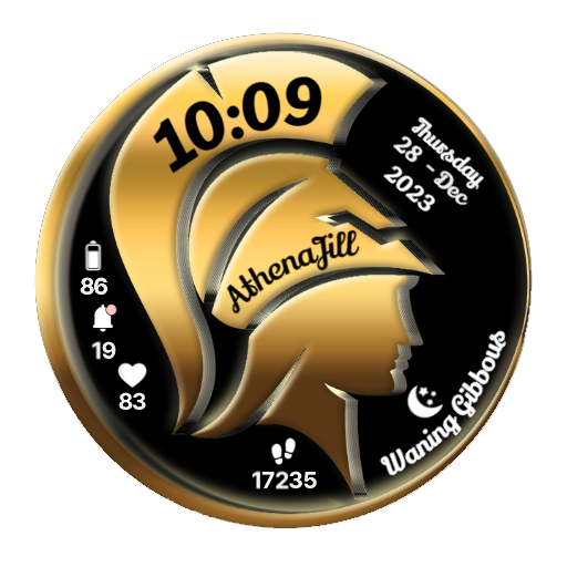 AthenaJill Watch Face logo