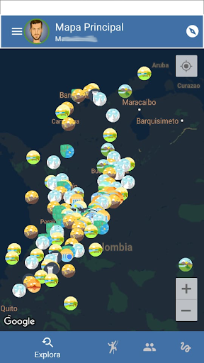 Android application Nomada screenshort