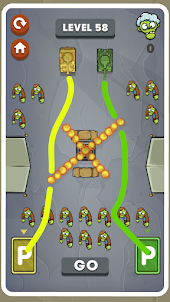 Path to for Tank: Draw to line