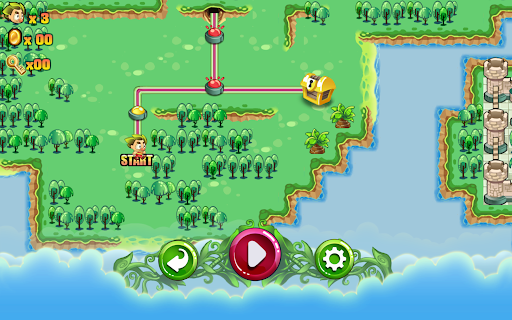 Super Mary bros - Jungle World Screen 2