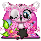 Colorful Lovely Cartoon Owl Theme icon