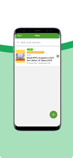 Mobile Peserta Badiklat Screen 3
