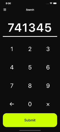 Android application Armatury Scan screenshort