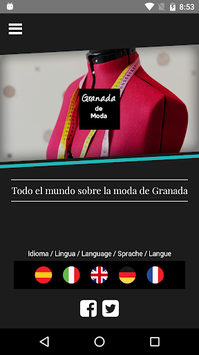 Android application Granada De Moda screenshort