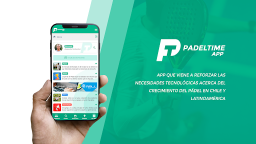 Android application PadelTime screenshort