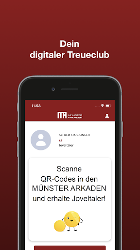 Android application Münster Arkaden screenshort