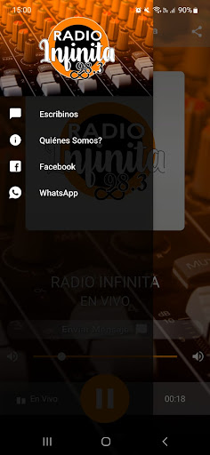 Radio Infinita La Rioja Screen 2