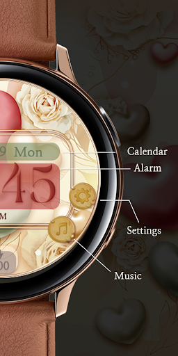 Autumn Mood Love_Watchface Screen 3