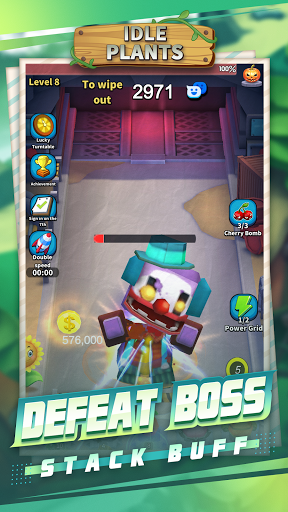 Idle Plants - Merge  Zombies Defense