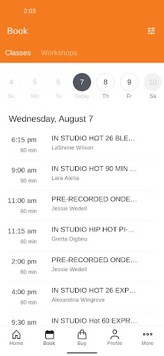 Hot Yoga Capitol Hill Screen 2