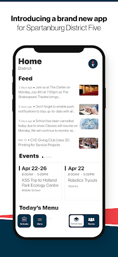 Android application Spartanburg District Five screenshort