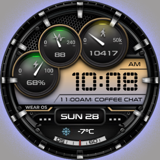 VVA64 Stylish Watch face Download on Windows