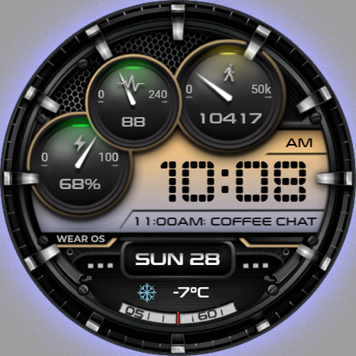 VVA64 Stylish Watch face logo