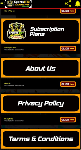 Sports Bet Machine Pro Screen 3