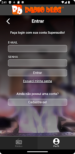 Radio Blog Screen 3