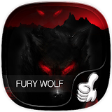 Red Eye fury wolf theme icon