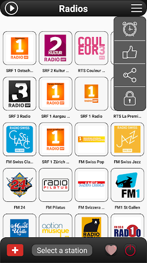 Switzerland Radio FM Screen 2