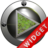 Poweramp Widget Green Snake icon